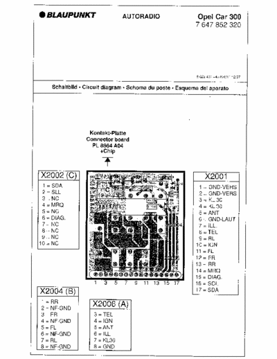 blaupunkt car300 Blaupunkt Opel Car300 Service Manual